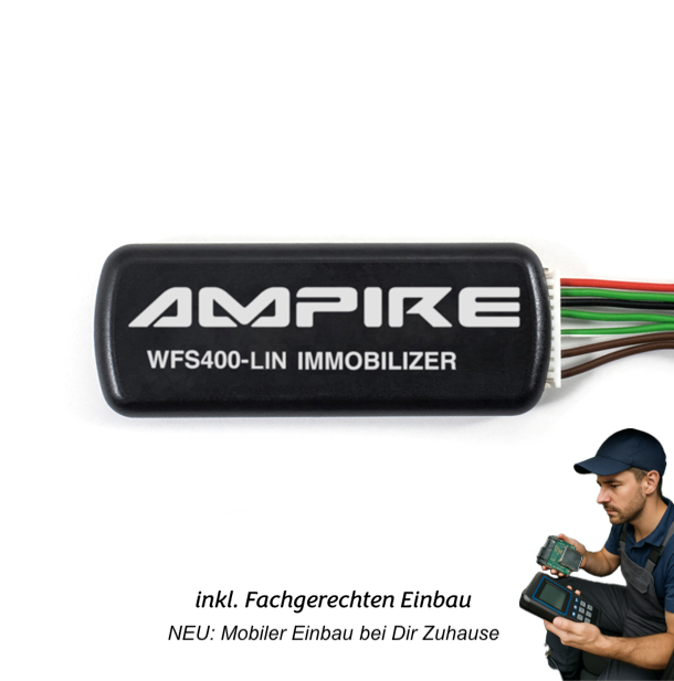 AMPIRE WFS400 inkl. fachgerechten Einbau - Mobiler Einbauservice bei Dir Zuhause